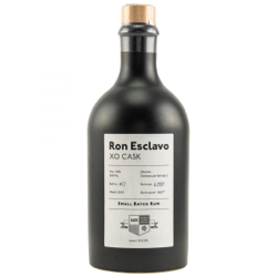 Image of the front of the bottle of the rum Ron Esclavo XO Cask