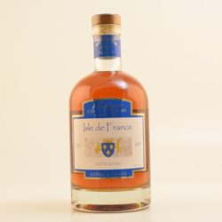 Image of the front of the bottle of the rum History Collection - Isle des France 1715-2015 Rhum Royal Cuvée Speciale