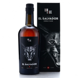 Image of the front of the bottle of the rum Wild Series Rum El Salvador No. 10