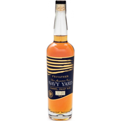 Image of the front of the bottle of the rum Navy Yard