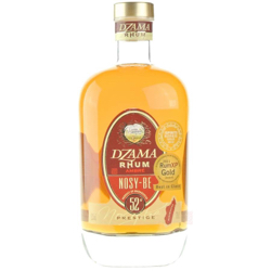 Image of the front of the bottle of the rum Vidzar Cuvée Prestige Ambré Nosy-Be