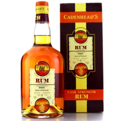 Image of the front of the bottle of the rum BMMG