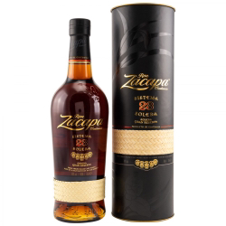 Image of the front of the bottle of the rum Ron Zacapa Solera Centenario 23