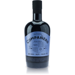Image of the front of the bottle of the rum Companero Ron Panama Extra Anejo