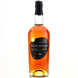 Image of the front of the bottle of the rum Rasta Morris Rasta Morris