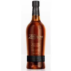Image of the front of the bottle of the rum Ron Zacapa Edición Negra