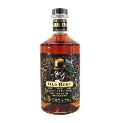 Image of the front of the bottle of the rum Old Bert Jamaican Spiced