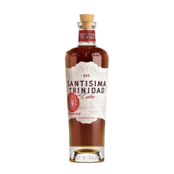 Image of the front of the bottle of the rum Santisima Trinidad 15YO