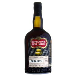 Image of the front of the bottle of the rum Caraïbes - Port Cask Finish (Perola 10th Anniversary)