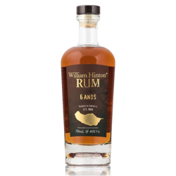 Image of the front of the bottle of the rum 6 Years