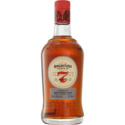 Image of the front of the bottle of the rum Angostura Aged 7 Years