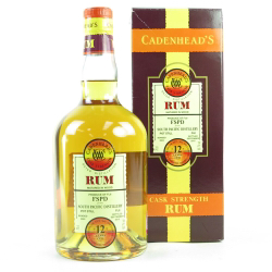 Image of the front of the bottle of the rum FSPD