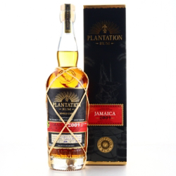 Image of the front of the bottle of the rum Plantation Single Cask (The Whisky Exchange) CRV
