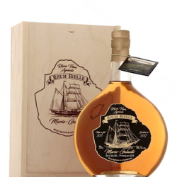 Image of the front of the bottle of the rum Goélette Élevé sous voile