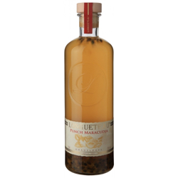 Image of the front of the bottle of the rum Punch Maracudja