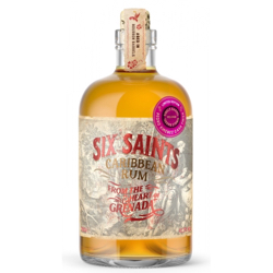 Image of the front of the bottle of the rum Six Saints Madeira Finish