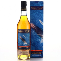 Image of the front of the bottle of the rum Savanna The Wild Island Edition - Grand Agricole "Calvados Finish"