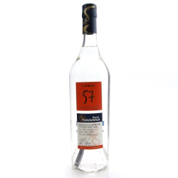 Image of the front of the bottle of the rum Lontan 57 Blanc