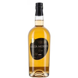 Image of the front of the bottle of the rum Rasta Morris