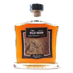 Image of the front of the bottle of the rum Spirits of Old Man Rum Project Four Vanilla Cane