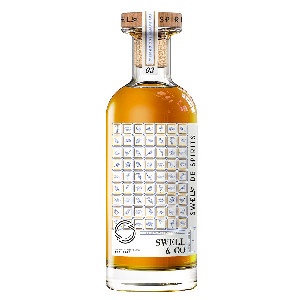 Image of the front of the bottle of the rum Swell & Co. Co-bottling series #3 Bar 1802