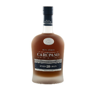 Image of the front of the bottle of the rum Ron Añejo Carúpano Reserva 18 Limitada