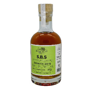 Image of the front of the bottle of the rum S.B.S Jamaica 2019 -  Madeira Cask Matured (DOK) DOK