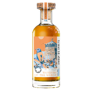 Image of the front of the bottle of the rum Swell & Co. Single Cask Series 13