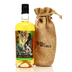 Image of the front of the bottle of the rum Rum of the World Black Friday