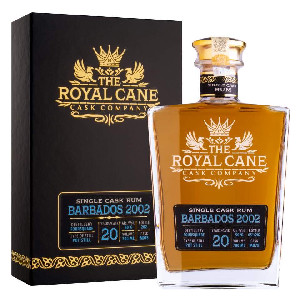 Image of the front of the bottle of the rum The Royal Cane Cask Company Single Cask Rum