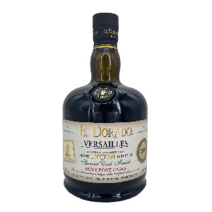 Image of the front of the bottle of the rum El Dorado Special Cask Finish Ruby Port Casks