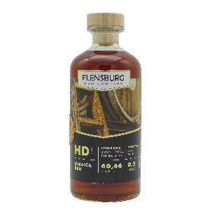Image of the front of the bottle of the rum Flensburg Rum Company Jamaica Rum HD C<>H