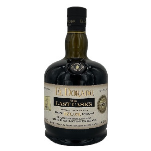 Image of the front of the bottle of the rum El Dorado The Last Casks (Black)