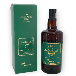 Image of the front of the bottle of the rum The Colours of Rum Jamaica No. 6 HLCF