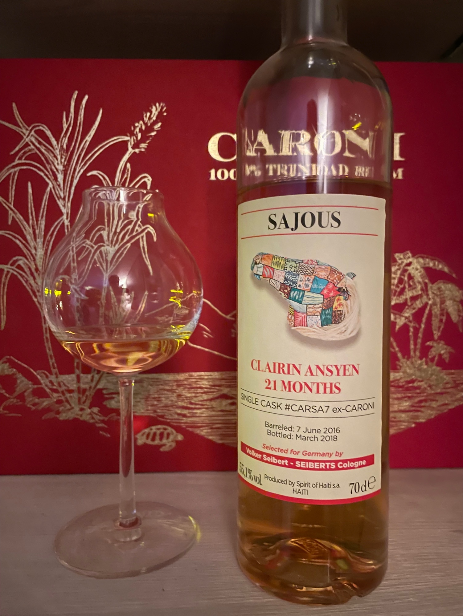 Photo of the bottle taken from user Frank