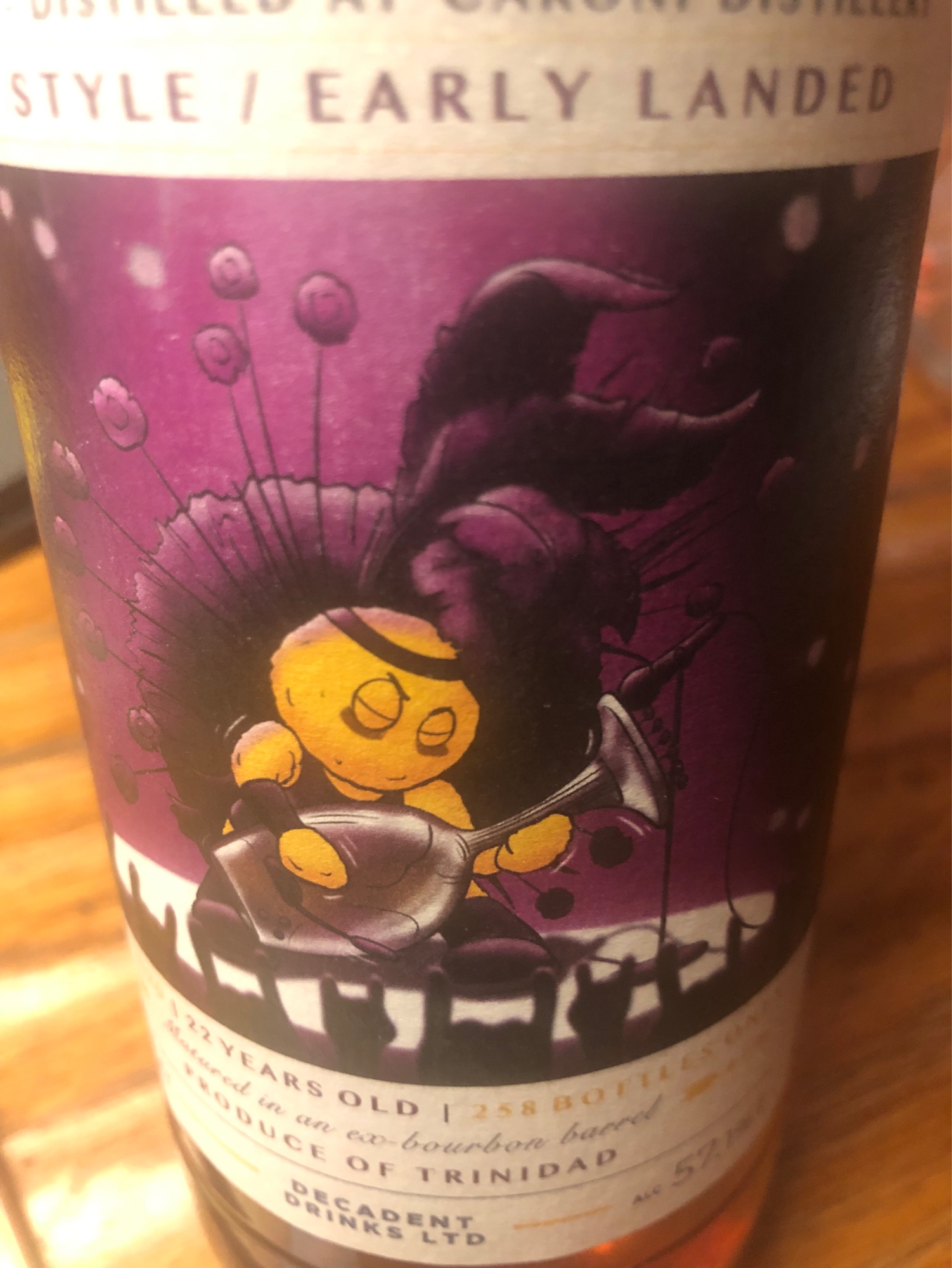 Photo of the bottle taken from user cigares 