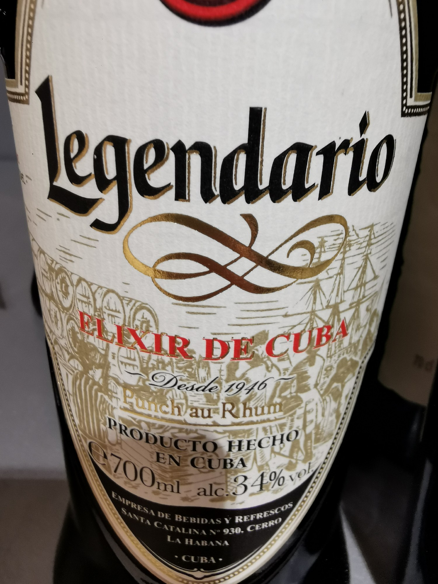 Photo of the bottle taken from user Beach-and-Rum