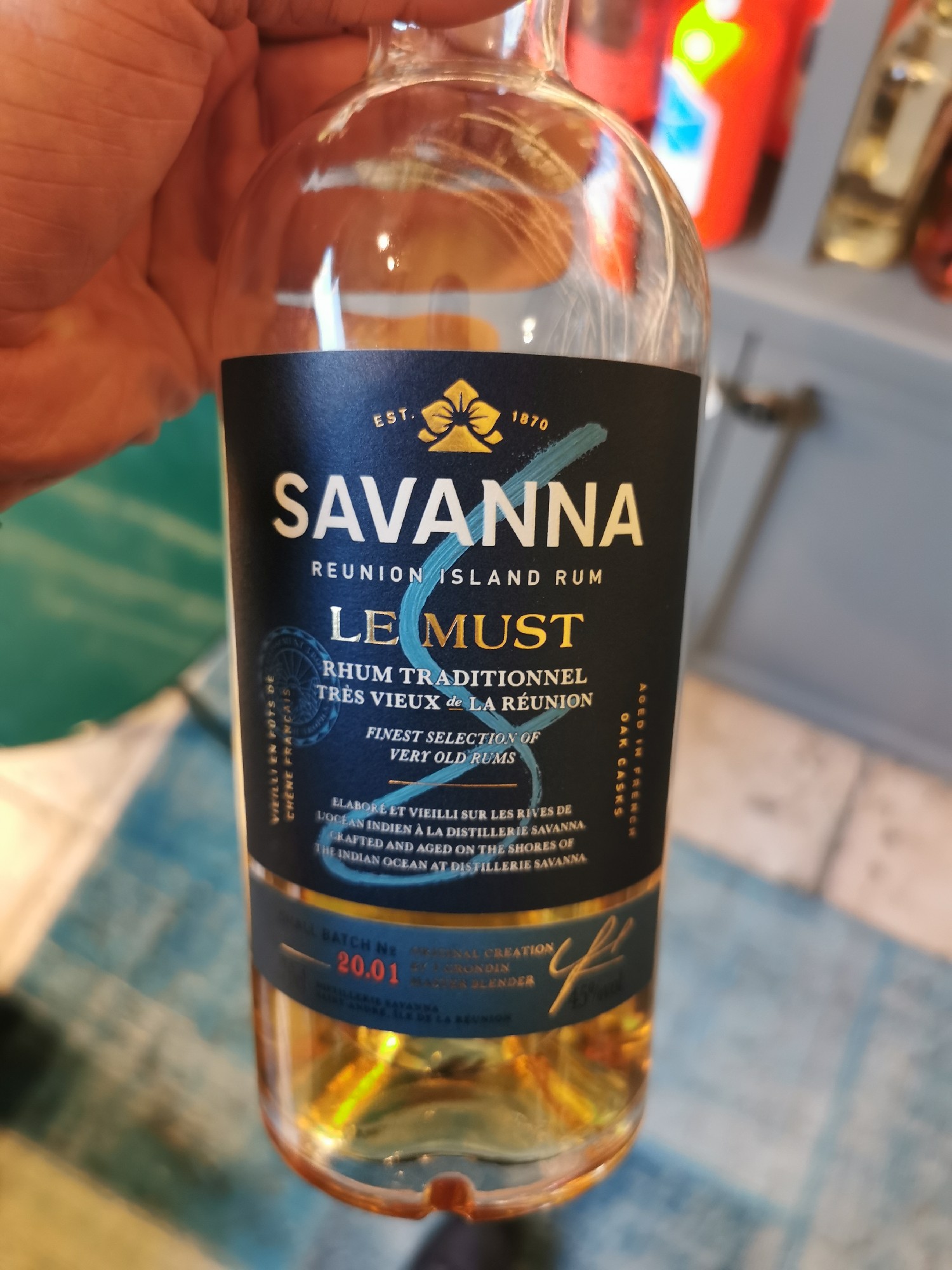 Photo of the bottle taken from user Beach-and-Rum