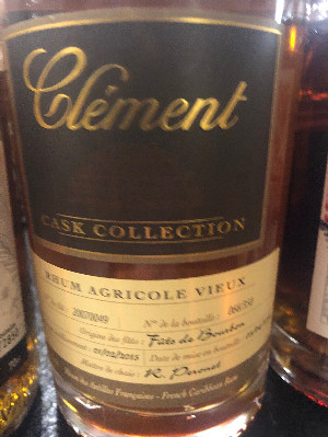 Photo of the rum Clément Cask Collection taken from user cigares 