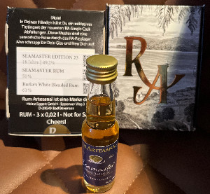 Photo of the rum Rum Artesanal Burke‘s Seamaster Blended Rum taken from user BTHHo 🥃