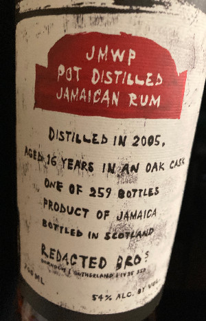 Photo of the rum Redacted Bros taken from user Anton Krioukov