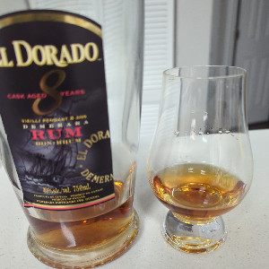Photo of the rum El Dorado 8 taken from user Aaron Adams