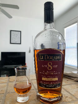 Photo of the rum El Dorado 8 taken from user Campbell 