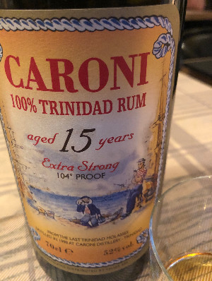 Photo of the rum 100% Trinidad Rum 15 HTR taken from user cigares 