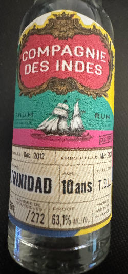 Photo of the rum Trinidad taken from user Mentalo