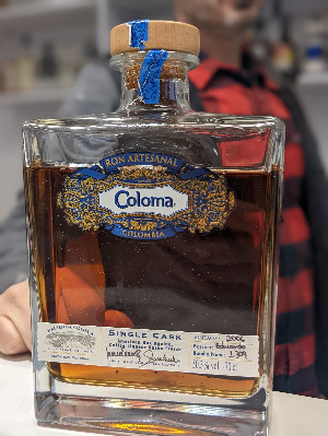 Photo of the rum Coloma taken from user crazyforgoodbooze