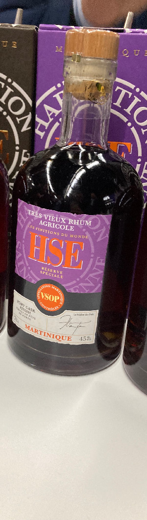 Photo of the rum HSE VSOP - Port Cask Finish taken from user TheRhumhoe