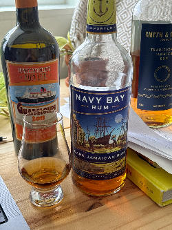 Photo of the rum Navy Bay Rum Dark Jamaican Rum taken from user Will Lifferth