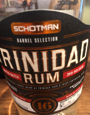 Photo of the rum Trinidad taken from user cigares 