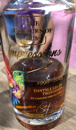 Photo of the rum Impressions (Selected by Steffen Mayer) taken from user cigares 